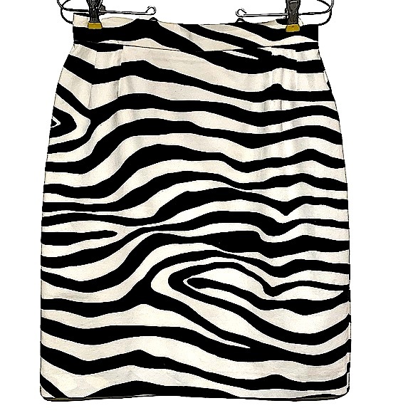 Escada Dresses & Skirts - Escada Margaretha Ley Black and White Pencil Skirt Size 38 or US 8
